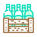 wine, box, vineyard, production, alcohol, drink