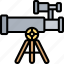 telescope, sky, observation, lens, instrument 