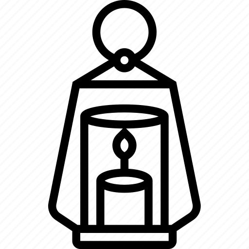 Lantern, candle, light, lamp, decoration icon - Download on Iconfinder
