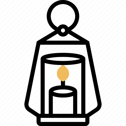 Lantern, candle, light, lamp, decoration icon - Download on Iconfinder