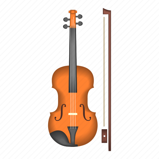 Bow, instrument, music, song, strings, violin icon - Download on Iconfinder
