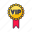vip badge, vip pass, badge, lable, exlusive, user, vip, membership, premium, member 