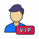 vip member male, male, label, avatar, user profile, exclusive, vip, membership, premium, member