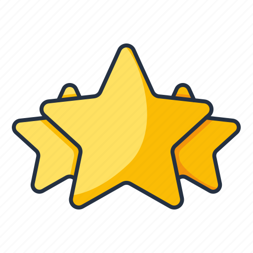 Vip stars, stars, review, rating, exclusive, vip, membership icon - Download on Iconfinder