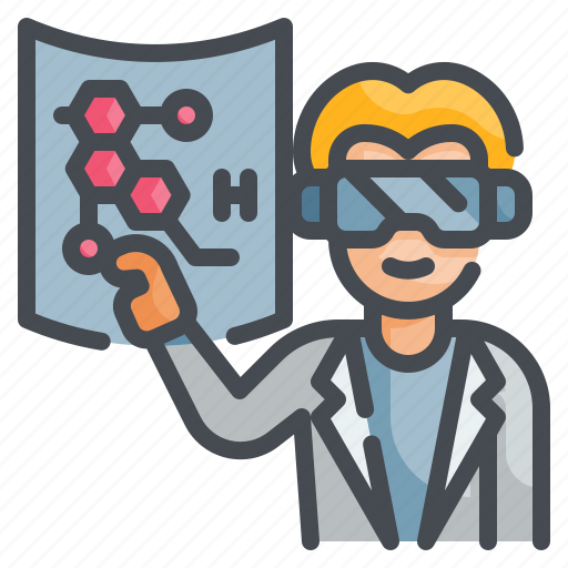 Scientist, science, learning, expert, user icon - Download on Iconfinder