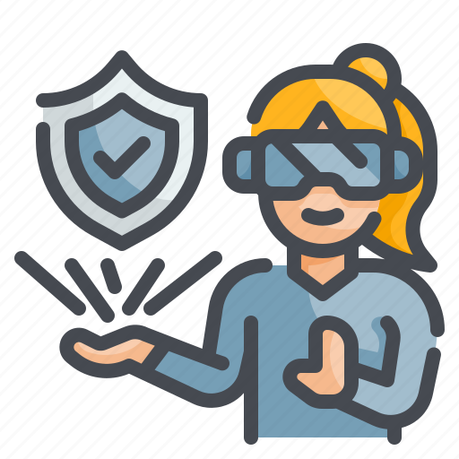 Shield, protection, encrypted, protect, avatar icon - Download on Iconfinder