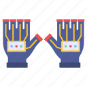 vr gloves, virtual reality gloves, vr mitten, gauntlet, hand covering