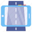 mobile road, mobile pathway, online road, highway, motorway