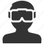 helmet, reality, virtual, glasses, goggles, headset, virtual reality, vr glasses, vr user 