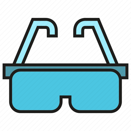 Augmented reality, eyeglasses, eyewear, gadget, goggle, headset, virtual reality icon - Download on Iconfinder
