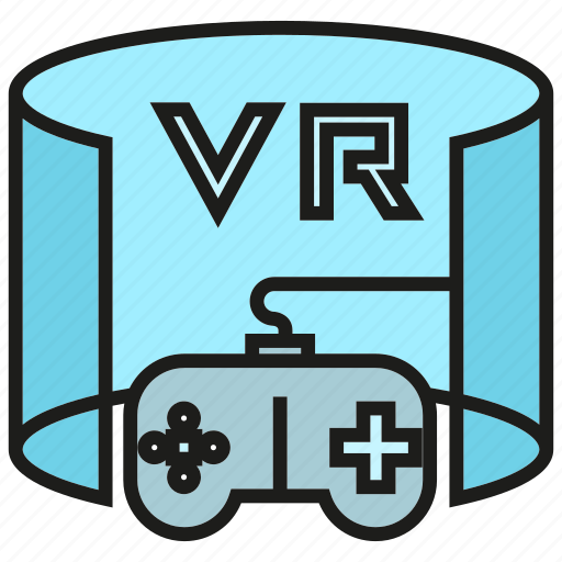 Augmented reality, controller, gadget, game, goggle, joystick, virtual reality icon - Download on Iconfinder