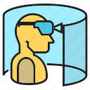 augmented reality, eyeglasses, game, goggle, headset, virtual reality, vr