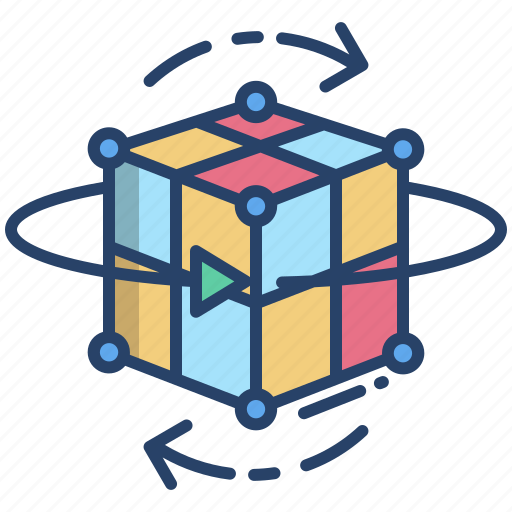 3d, cube icon - Download on Iconfinder on Iconfinder