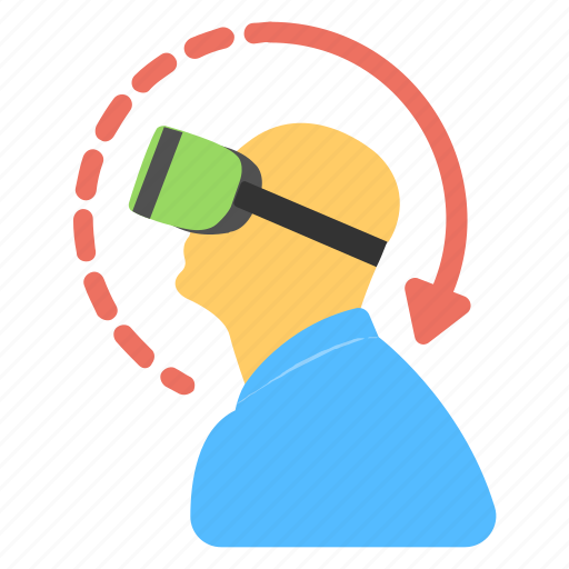Virtual glasses, virtual goggles, virtual reality environment, virtual reality headset, vr glasses icon - Download on Iconfinder