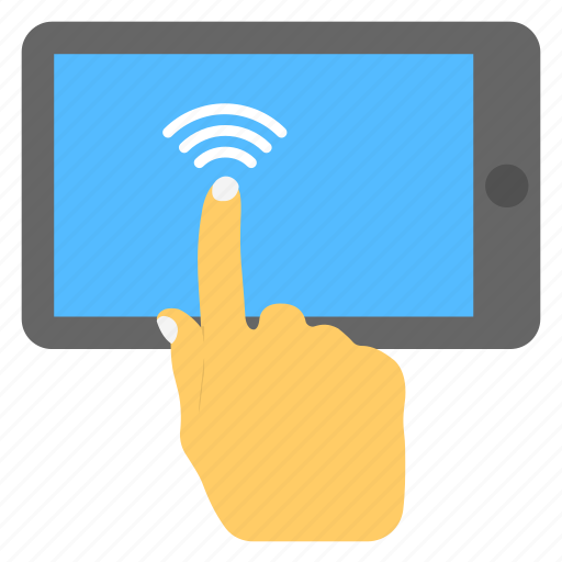 Connection, interaction, interactive screen, interactivity, touch screen icon - Download on Iconfinder