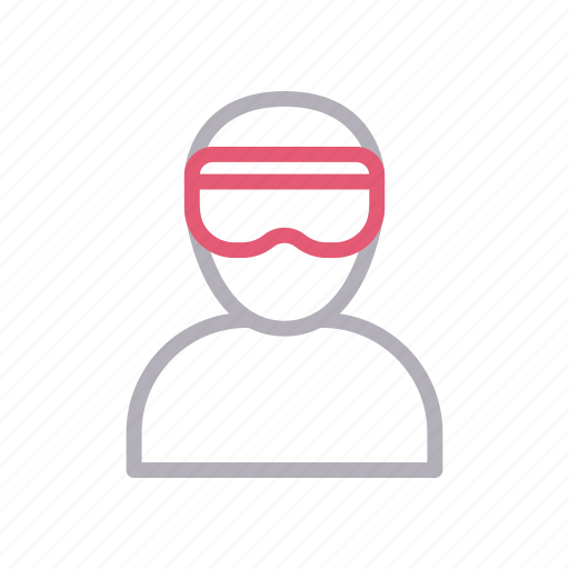 Glasses, goggles, man, reality, virtual icon - Download on Iconfinder