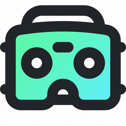 Virtual, reality, cardboard, science, futuristic, glasses, innovation icon - Download on Iconfinder