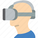 helmet, reality, virtual, virtual reality, vr