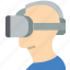 helmet, reality, virtual, virtual reality, vr 