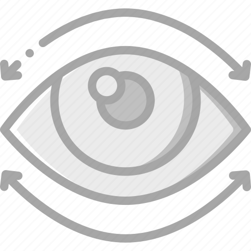 Eye, movement, reality, virtual, virtual reality, vr icon - Download on Iconfinder