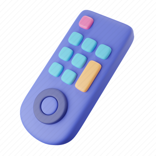 Remote, control 3D illustration - Download on Iconfinder