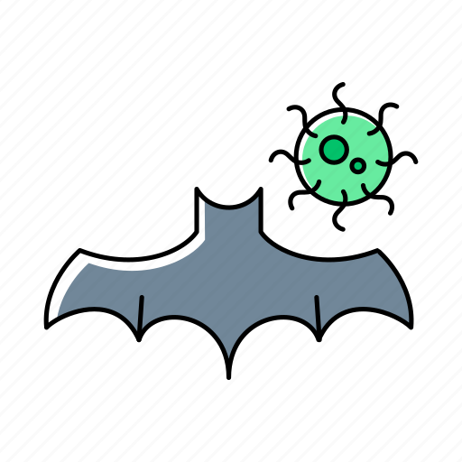 Bat, carrier, corona, coronavirus icon - Download on Iconfinder