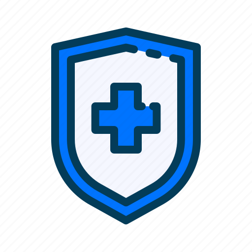Health, insurance, medical, shield icon - Download on Iconfinder