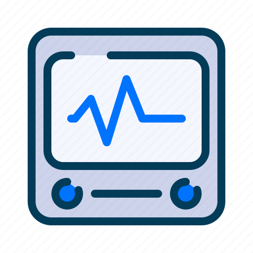 Heart, rate, monitor, device, hospital, medical, equipment icon - Download on Iconfinder