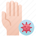 hand, infected, infection, security, computer, document
