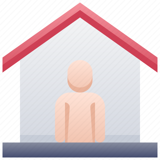 Stay, at, home, house, real estate, construction, apartment icon - Download on Iconfinder
