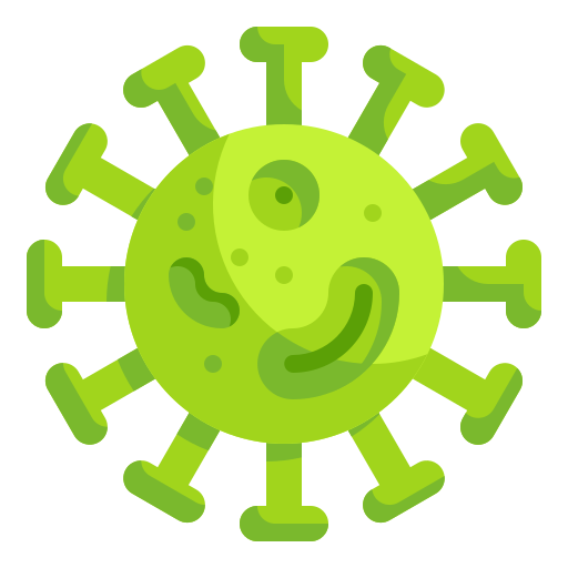 Bacteria, cell, diagnosis, medical, prohibition, science, virus icon - Free download