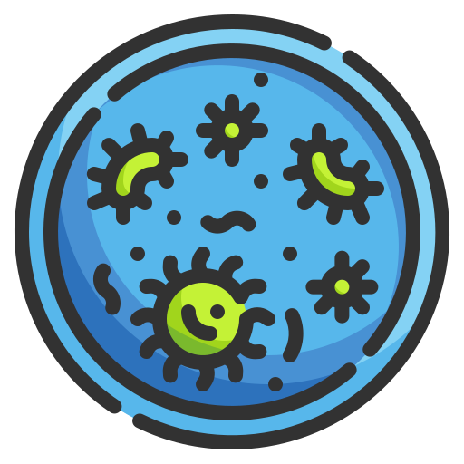 Bacteria, cell, dish, lab, microorganism, petri, virus icon - Free download