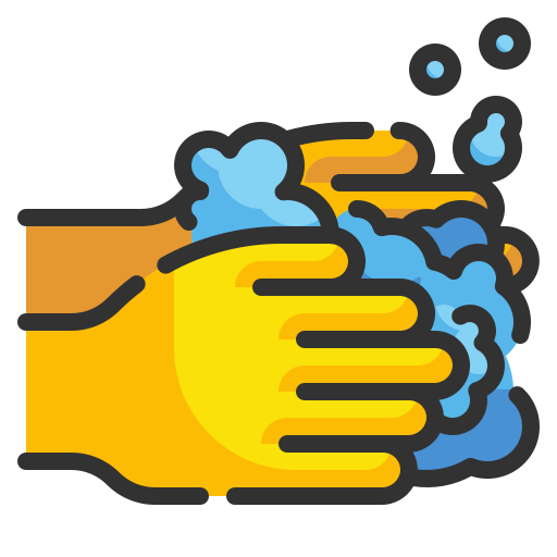 Cleaning, hands, hygiene, soap, wash, washing, wellness icon - Free download