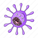 bacterium, cute, funny, infection, medicine, microbe, virus