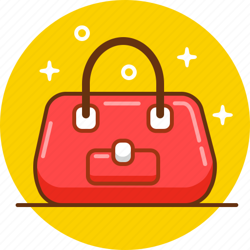 Bag, handbag, purse, red bag, red handbag, women icon - Download on Iconfinder