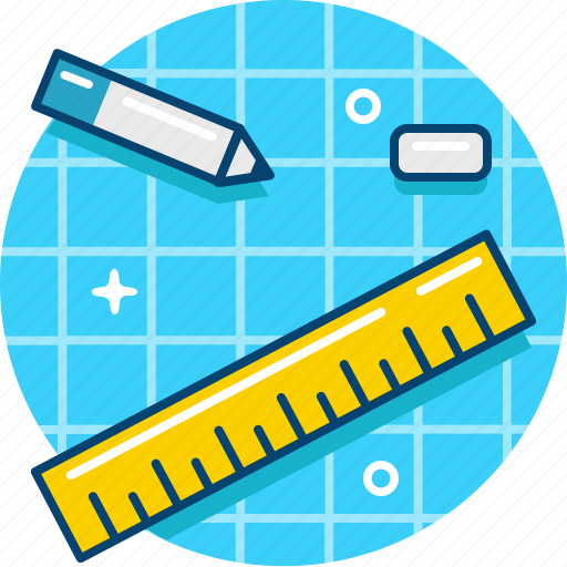 Blueprint, drafting, draw, drawing, graphics, pencil, ruler icon - Download on Iconfinder