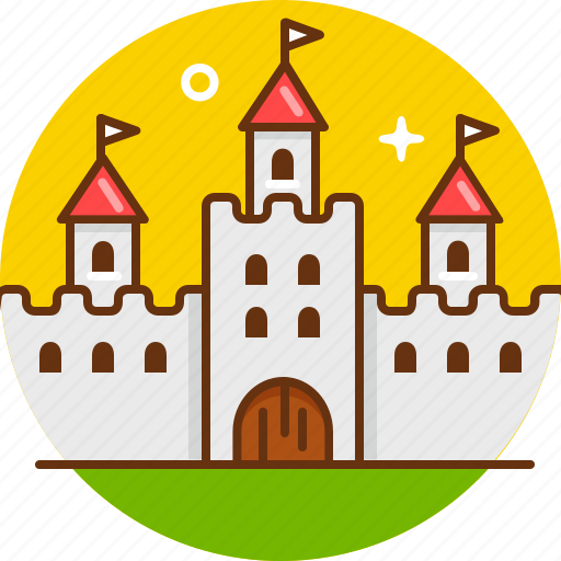 Castle, king, kingdom, knight, medieval, palace icon - Download on Iconfinder