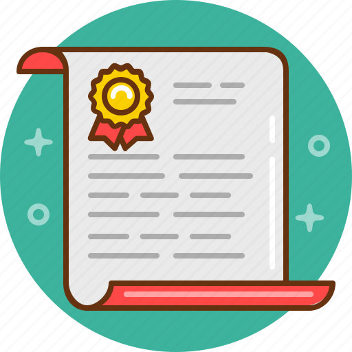 Award, certificate, diploma, document, grant, letter, prize icon - Download on Iconfinder