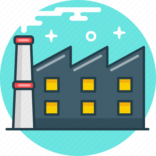 Factory, industry, plant, production icon - Download on Iconfinder