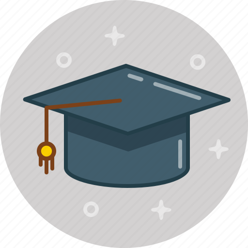 College, graduate, graduation, hat, prom, student, university icon - Download on Iconfinder