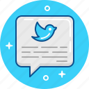 blue bird, tweet, twit, twitter 