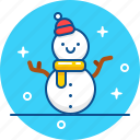 december, february, january, snow, snowman, winter
