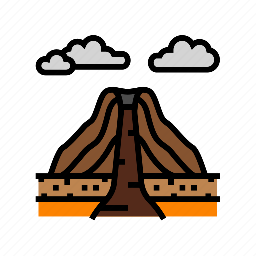 Sleeping, volcano, lava, eruption, nature, rock icon - Download on Iconfinder