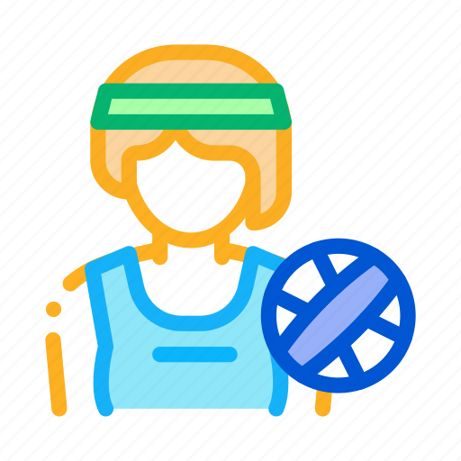 Ball, game, player, sport, volleyball, water, woman icon - Download on Iconfinder