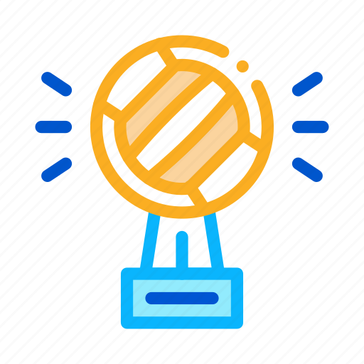 Ball, champion, cup, game, sport, volleyball, water icon - Download on Iconfinder