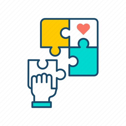 Charity, command, create, donation, puzzle, volunteer, volunteering icon - Download on Iconfinder