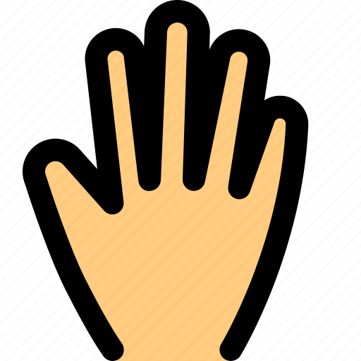 Back, hand, five, vote icon - Download on Iconfinder