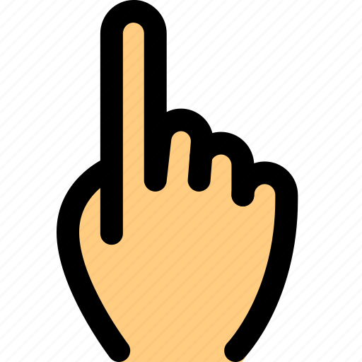 Back, hand, one, vote icon - Download on Iconfinder