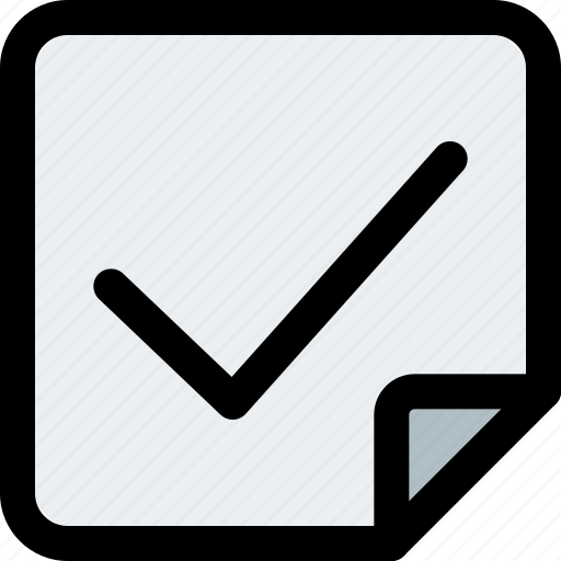 Election, paper, vote, tick mark icon - Download on Iconfinder