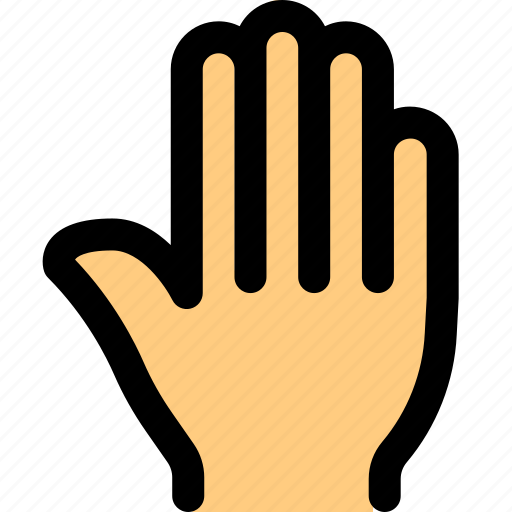 Finger, five, gesture, vote icon - Download on Iconfinder
